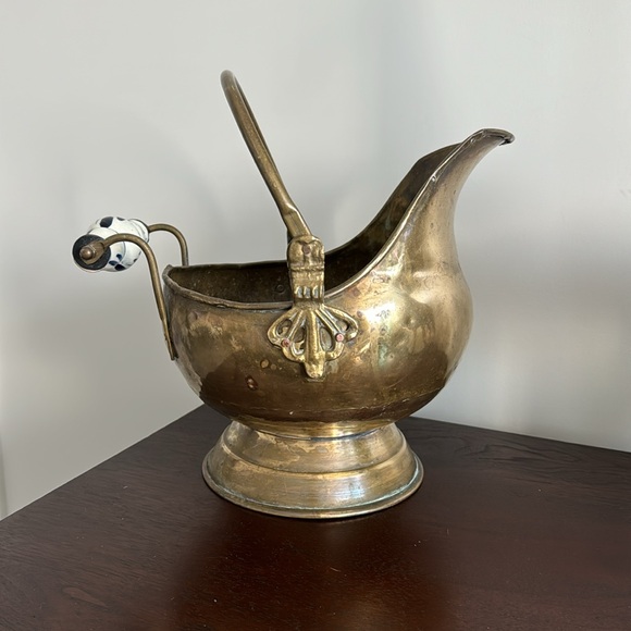 Copper coal scuttle - Picture 4 of 6